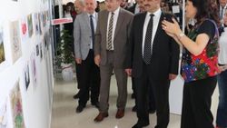 Uluslararası Posta Sanatı Sergisi açıldı