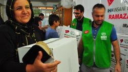 Iraklı mazlumların yardımına Ramazan'da İHH koşuyor