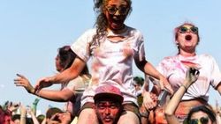 Antalya'da renkli festival