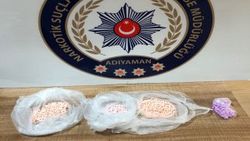 Adıyaman'da 700 tane uyuşturucu hap ele geçirildi