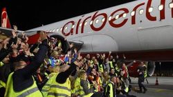 Batan Air Berlin son uçuşlarını gerçekleştirdi