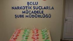 Bolu'da 500 bin liralık uyuşturucu hap ele geçirildi