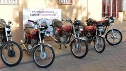 Kahramanmaraş'ta 5 çalıntı motosiklet bulundu