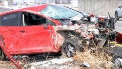Ağrı'da trafik kazası: 2 yaralı