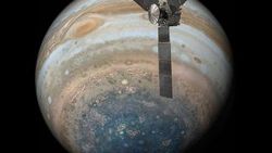 NASA Jüpiter'in yeni görüntülerini yayımladı