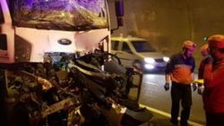 Bolu Dağı Tüneli'nde kaza: 1 ölü