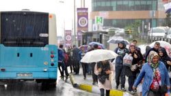 İstanbul'da sağanak etkili oldu
