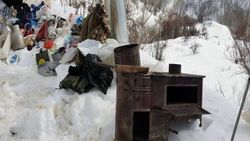 Tunceli'de bir sığınak imha edildi