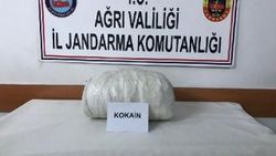 Ağrı'da 18.5 kilo kokain ele geçirildi