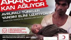 Türk Kızılayı'ndan Arakan'a yardım kampanyası