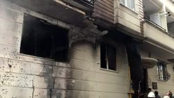 Samsun’da doğalgaz patladı