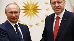Erdoğan, Putin'le görüştü