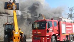 Hatay'da hurdalıkta patlama