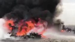 Konya'da TIR ile mazot yüklü tanker çarpıştı: 2 ölü