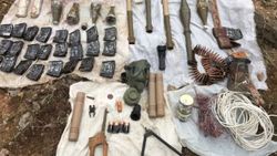 Şırnak'ta PKK'nın mühimmatları ele geçirildi