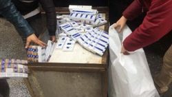 İzmir'de kaçak sigara operasyonu
