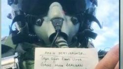 F-16 pilotundan Zeytin Dalı mesajı