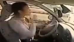 Direksiyon sınavından geçemeyen kadın sinir krizi geçirdi