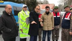 Erdal Tosun'un öldüğü yerde inceleme