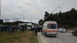 Sinop'ta iki servis minibüsü çarpıştı: 14 yaralı