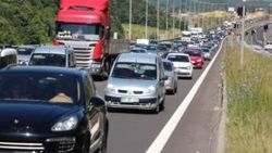 Bayram tatili trafiği başladı