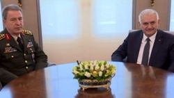 Başbakan Yıldırım Orgeneral Akar’ı kabul etti