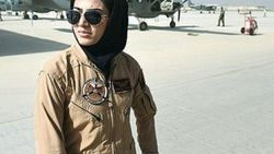 Afgan pilot Nilüfer Rahmani ABD'den sığınma istedi