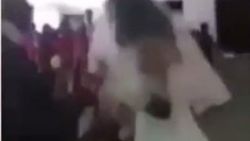 Yasak aşk yaşadığı kadın düğününü bastı