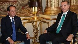 Hollande'dan Erdoğan'a teşekkür