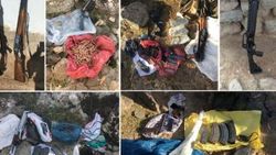 Diyarbakır'da çok sayıda silah ve mühimmat ele geçirildi