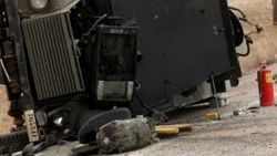 Siirt'te zırhlı araç devrildi: 1 şehit