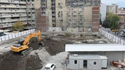 İzmir'de AVM yapımı sırasında şapel bulundu
