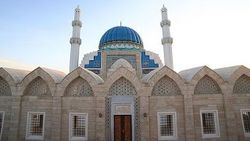 Hoca Ahmet Yesevi Camii ibadete açılıyor