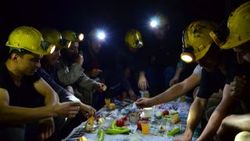 Zonguldak'taki maden ocağında ilk sahur