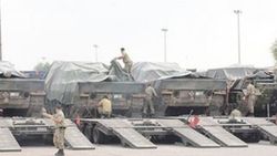 Kocaeli'den Cerablus'a tank takviyesi
