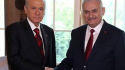 Başbakan Yıldırım Bahçeli ile görüşecek