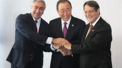 KKTC Cumhurbaşkanı Akıncı Ban Ki Moon ile görüştü