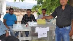 16 seçmenli mahallede oy verme işlemi yarım saat sürdü