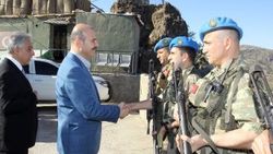 İçişleri Bakanı Süleyman Soylu Hakkari'de