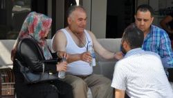 Kirasını alamayan ev sahibi kendini yakmak istedi