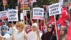 Muş'ta teröre lanet yürüyüşü
