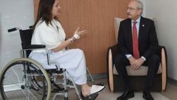 Kılıçdaroğlu Şafak Pavey'i hastanede ziyaret etti