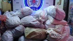 Şanlıurfa'da yarım tondan fazla esrar ele geçirildi