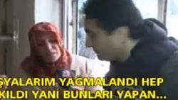 Diyarbakırlı Kürt kadının terörist isyanı