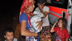 Karaman'da 45 kişi barajda 7 saat mahsur kaldı