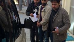 Çocuğunun gözü önünde eşini kurşun yağmuruna tuttu