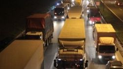 İzmit-Gebze Otoyolu'nda trafik çilesi