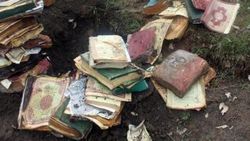 Bingöl'de toprağa gömülü Kur'an-ı Kerim bulundu