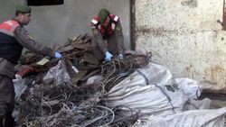 Kablo hırsızları İstanbul'da jandarmaya takıldı