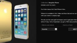 Altın iPhone 6 ön siparişe sunuldu